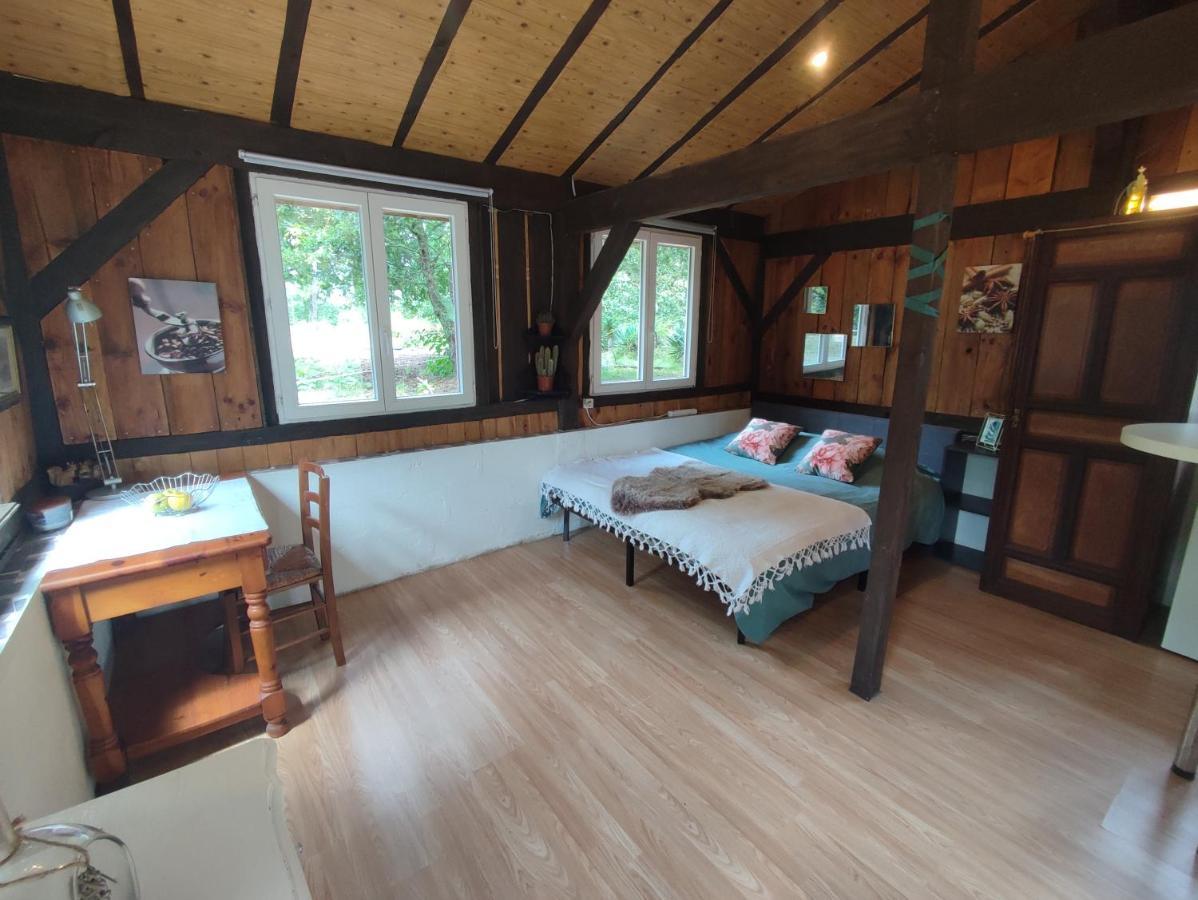 Villa La Baraque Des Artistes à Laharie Extérieur photo